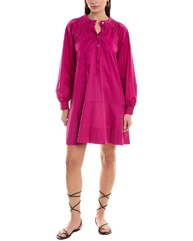 ALPHA STUDIO A-Line Shirtdress