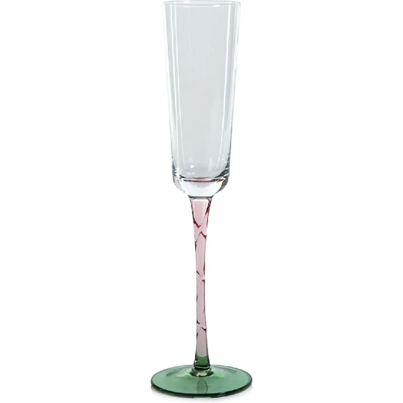 Sachi Champagne Flutes, Set of 6