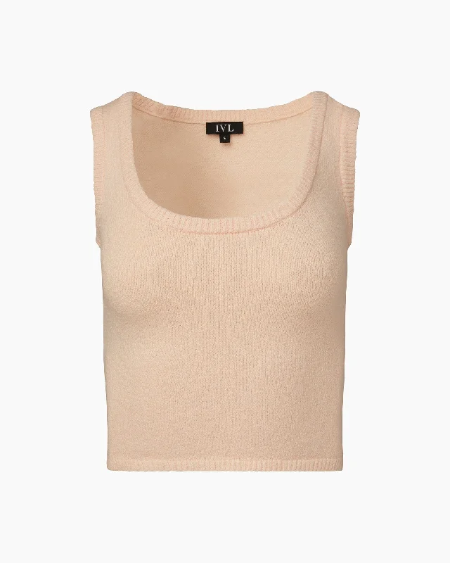 IVL Collective | Boucle Scoop Neck Tank | Ballet