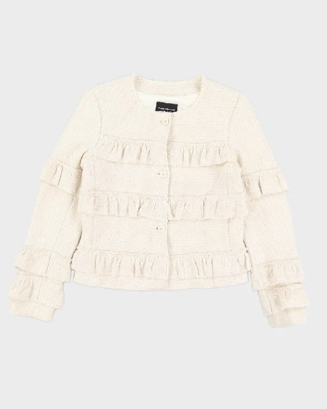 Club Monaco Cream Jacket - S