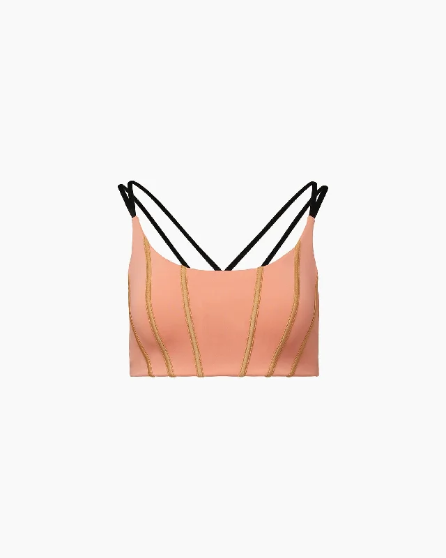 IVL Collective | Corset Bra | Papaya Punch