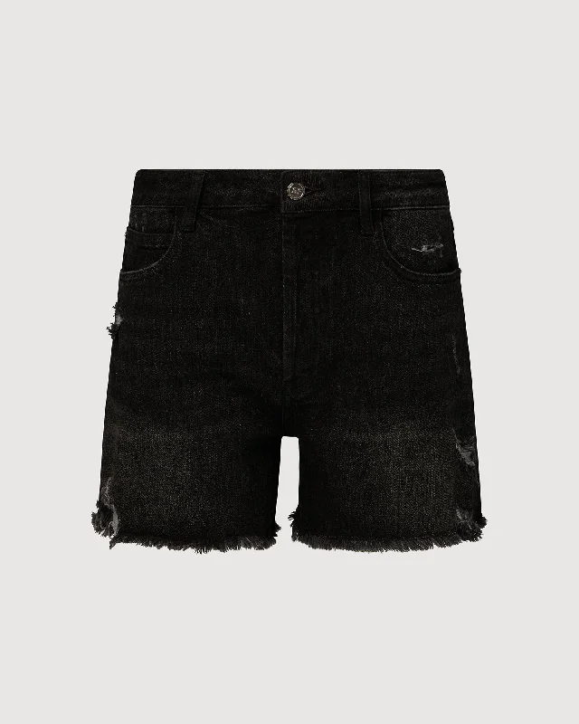 Rachel Parcell | Relaxed Short | Charcoal Wash