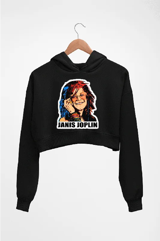 Janis Joplin Crop HOODIE FOR WOMEN