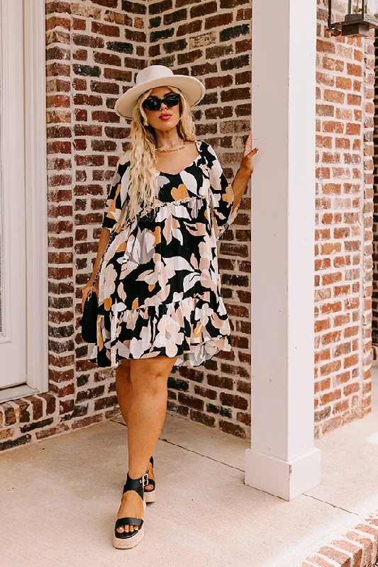 Seeking The Shore Shift Dress in Curves