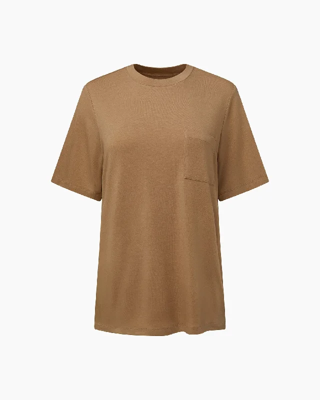 IVL Collective | Boyfriend Sleep Tee | Warm Taupe