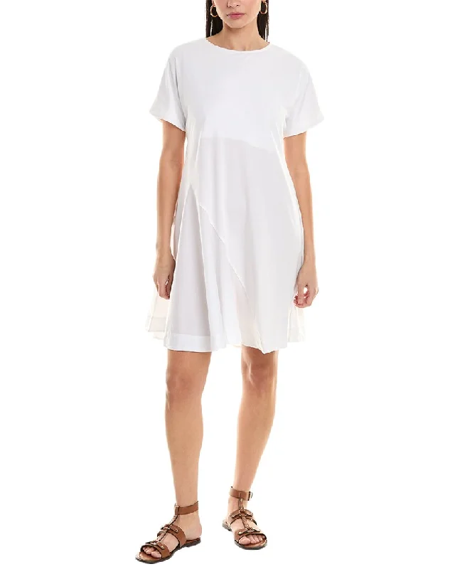 ALPHA STUDIO Flare Panel A-Line Dress