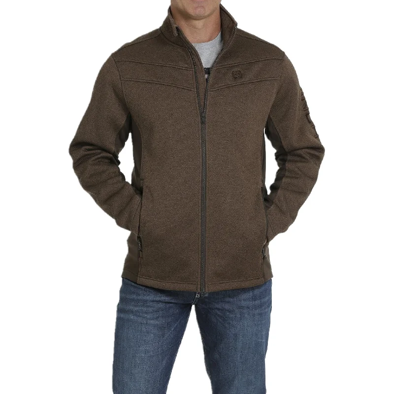 Cinch Men's Brown Sweater Jacket MWJ1562002