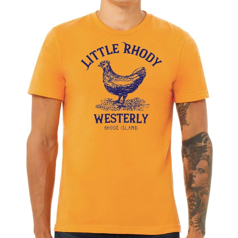 Little Rhody Heather Marmalade Unisex Jersey Tee