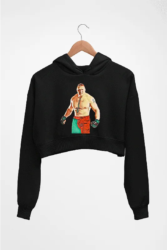 Brock Lesnar (WWE) Crop HOODIE FOR WOMEN