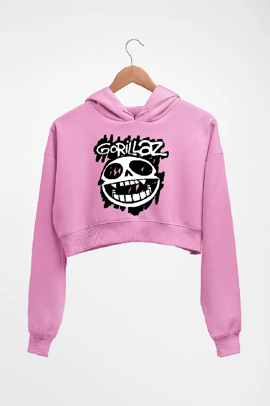 Gorillaz Crop HOODIE FOR WOMEN