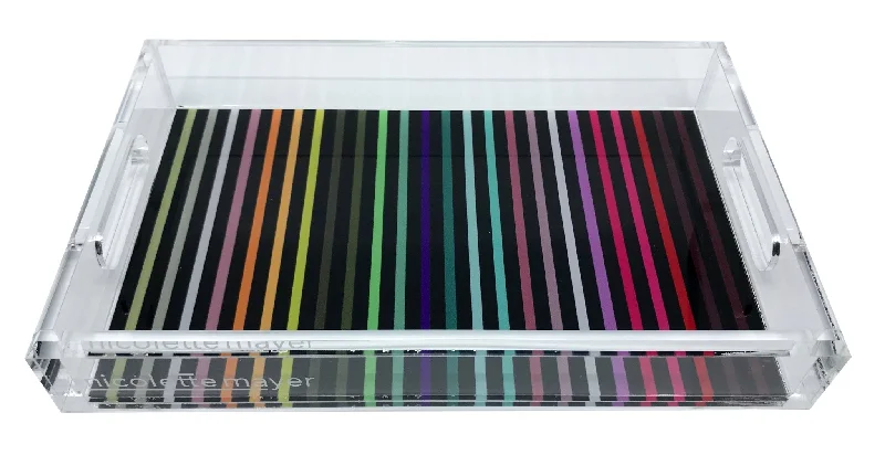 Spectrum Of Reality Black Acrylic Tray