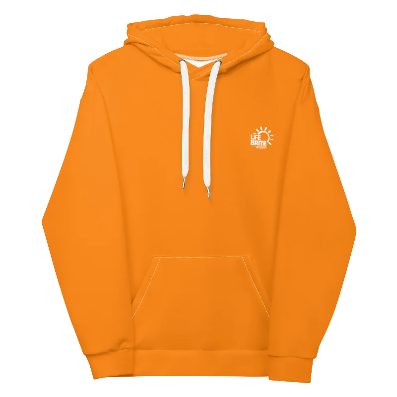 Frost Unisex Recycled Hoodie - Outrageous Orange