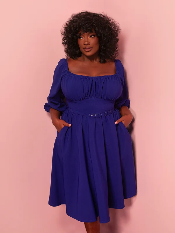 PRE-ORDER - Vacation Dress in Royal Blue - Vixen by Micheline Pitt