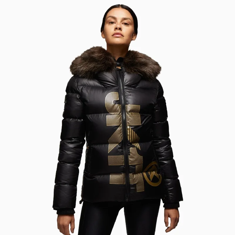 Women's Prime Slick Down Hooded Puffer Jacket