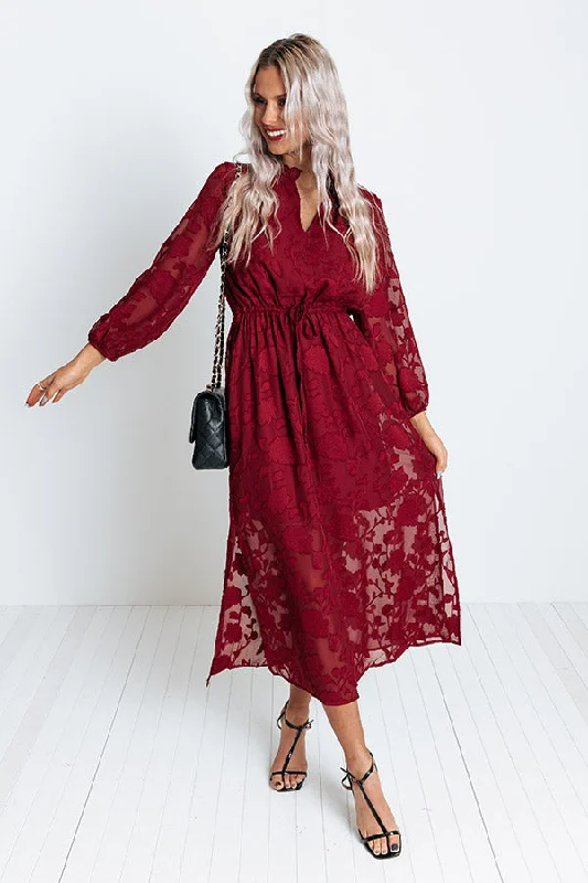 Rows Of Roses Maxi