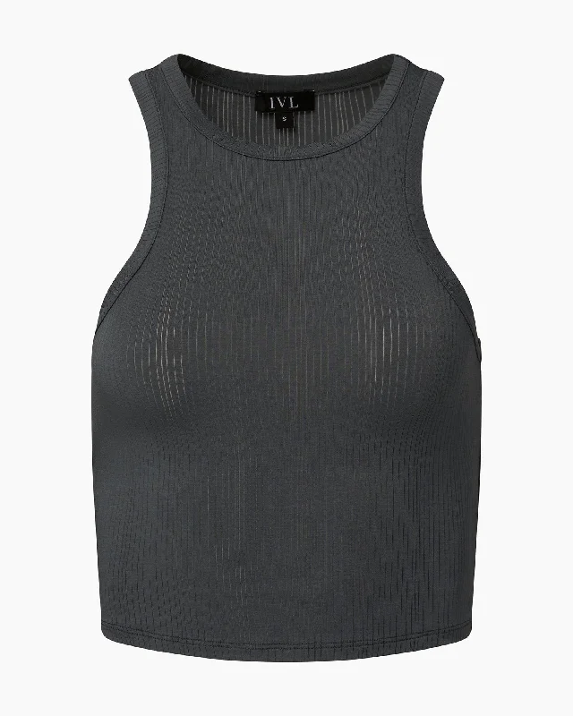 IVL Collective | Muscle Tank | Charcoal