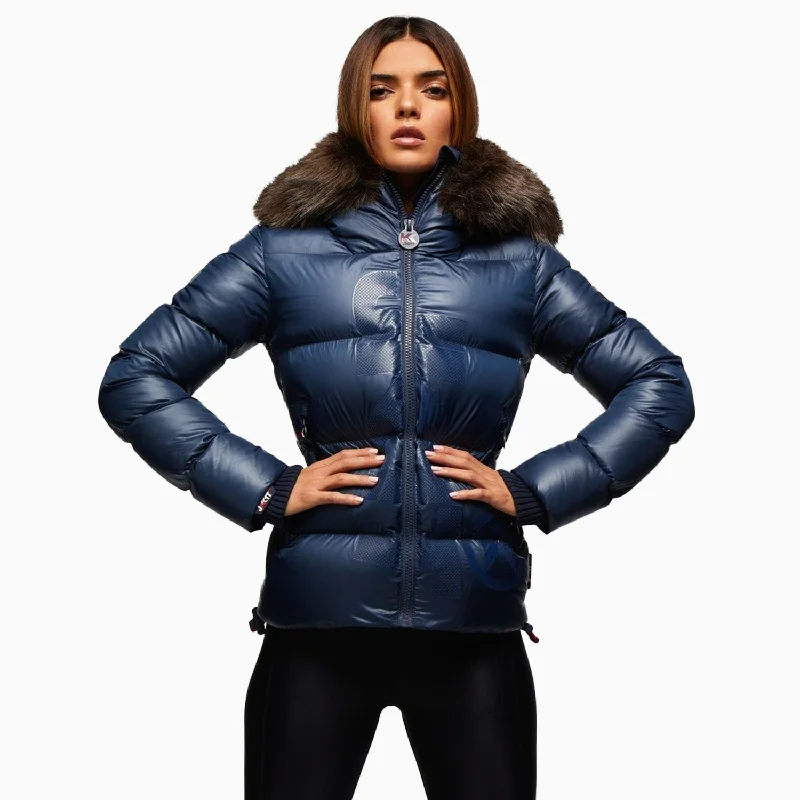 Women's Prime Slick Down Hooded Puffer Jacket