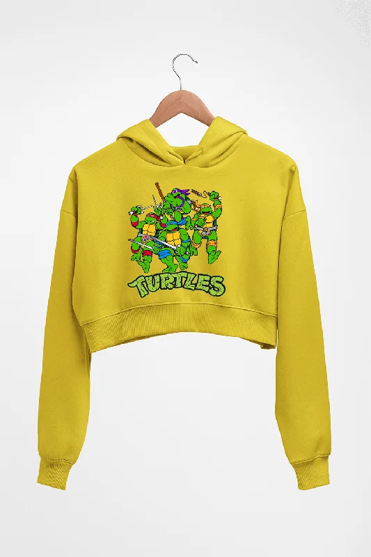 Ninja Turtles TMNT Crop HOODIE FOR WOMEN