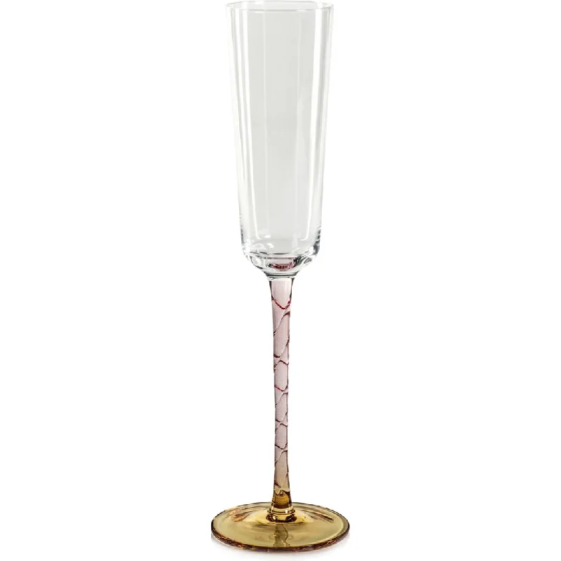 Sachi Champagne Flutes, Set of 6