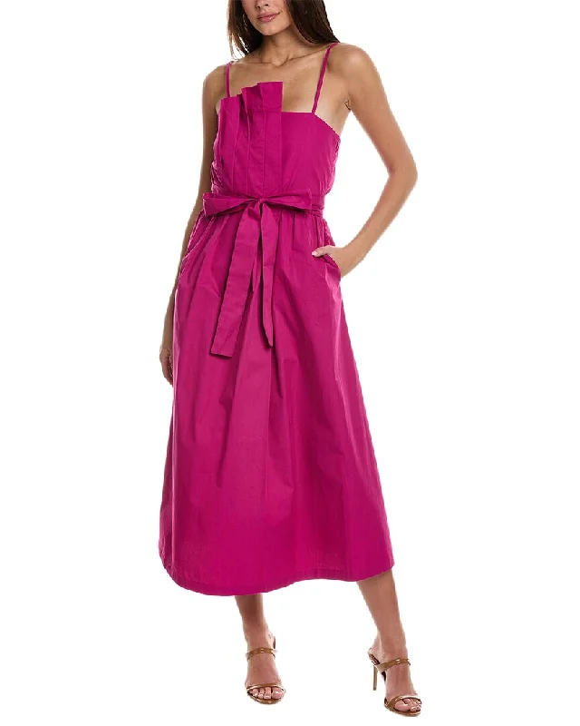 Alpha Studio Asymmetrical Maxi Dress