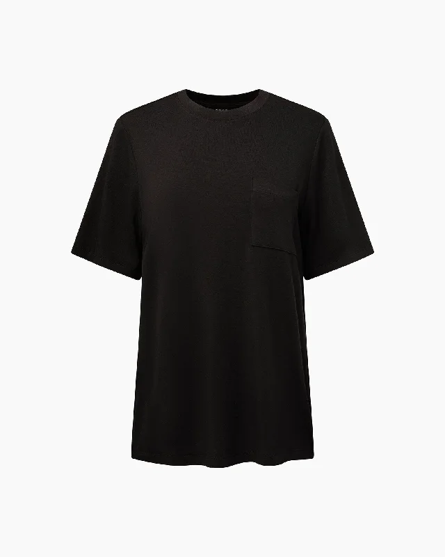 IVL Collective | Boyfriend Sleep Tee | Jet Black