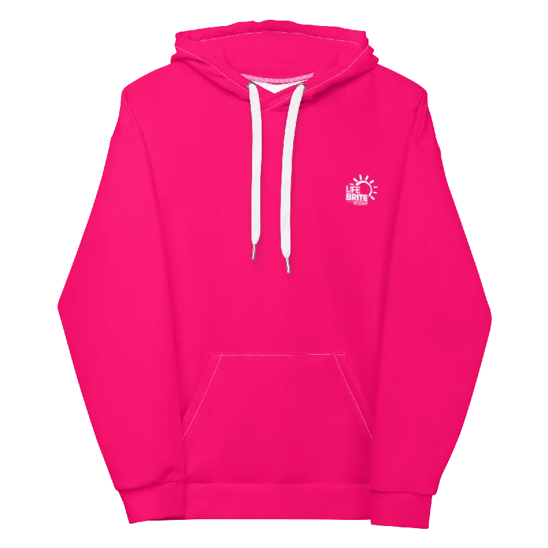 Frost Unisex Recycled Hoodie - Pink Punch