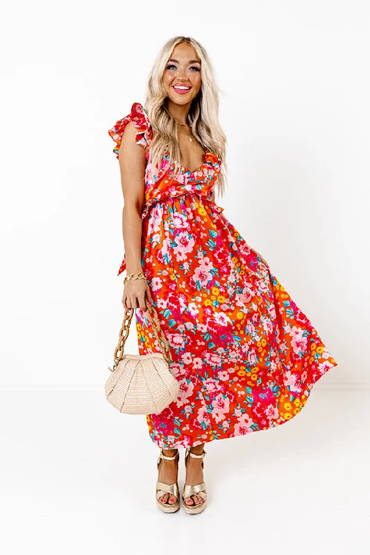 Tell Me I'm Dreaming Floral Midi