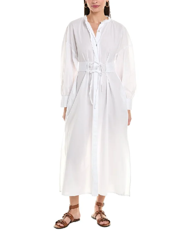 ALPHA STUDIO Maxi Shirtdress