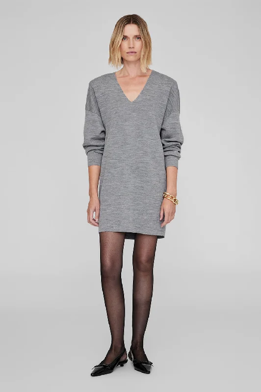 Essex Dress - Grey Melange