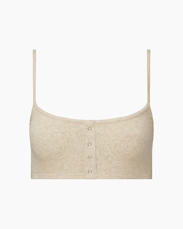 IVL Collective | Rib Bra | Heather Oat