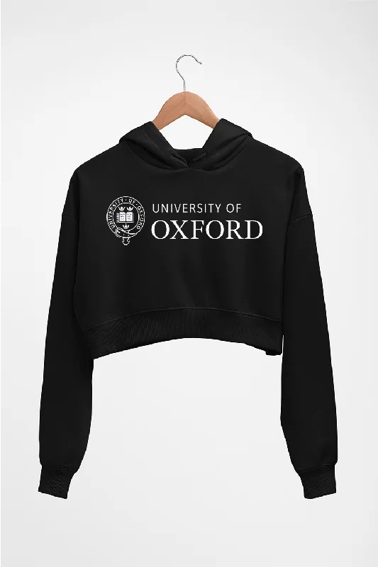 University of Oxford Crop HOODIE FOR WOMEN