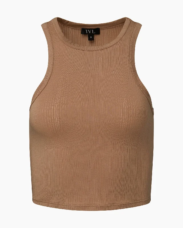 IVL Collective | Muscle Tank | Warm Taupe