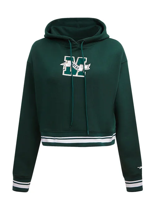 Women's Pro Standard Pennants Milwaukee Bucks Hooded Sweatshirt