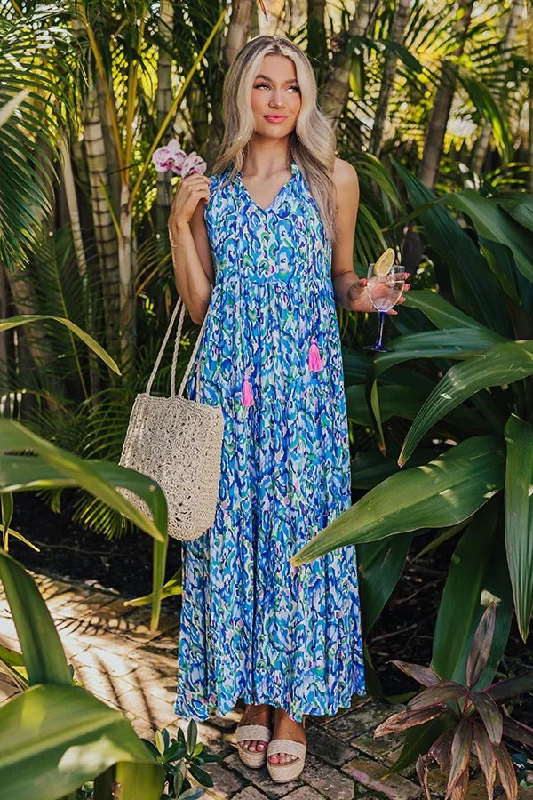 Perfect Retreat Maxi In Blue