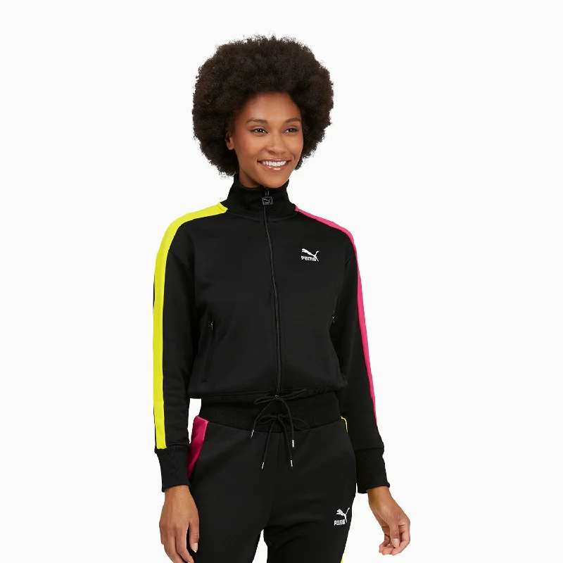 Women's Iconic T7 Crop Track Jacket