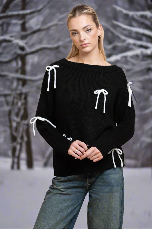 Daisy Street Bow Detail Jumper