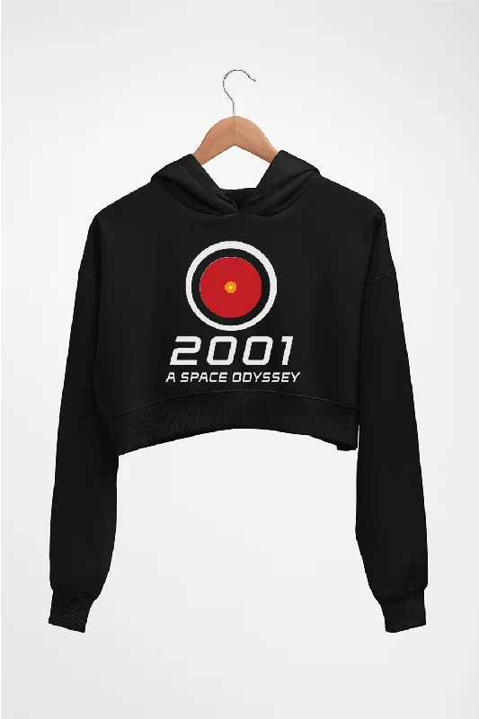 2001 A Space Odyssey Crop HOODIE FOR WOMEN